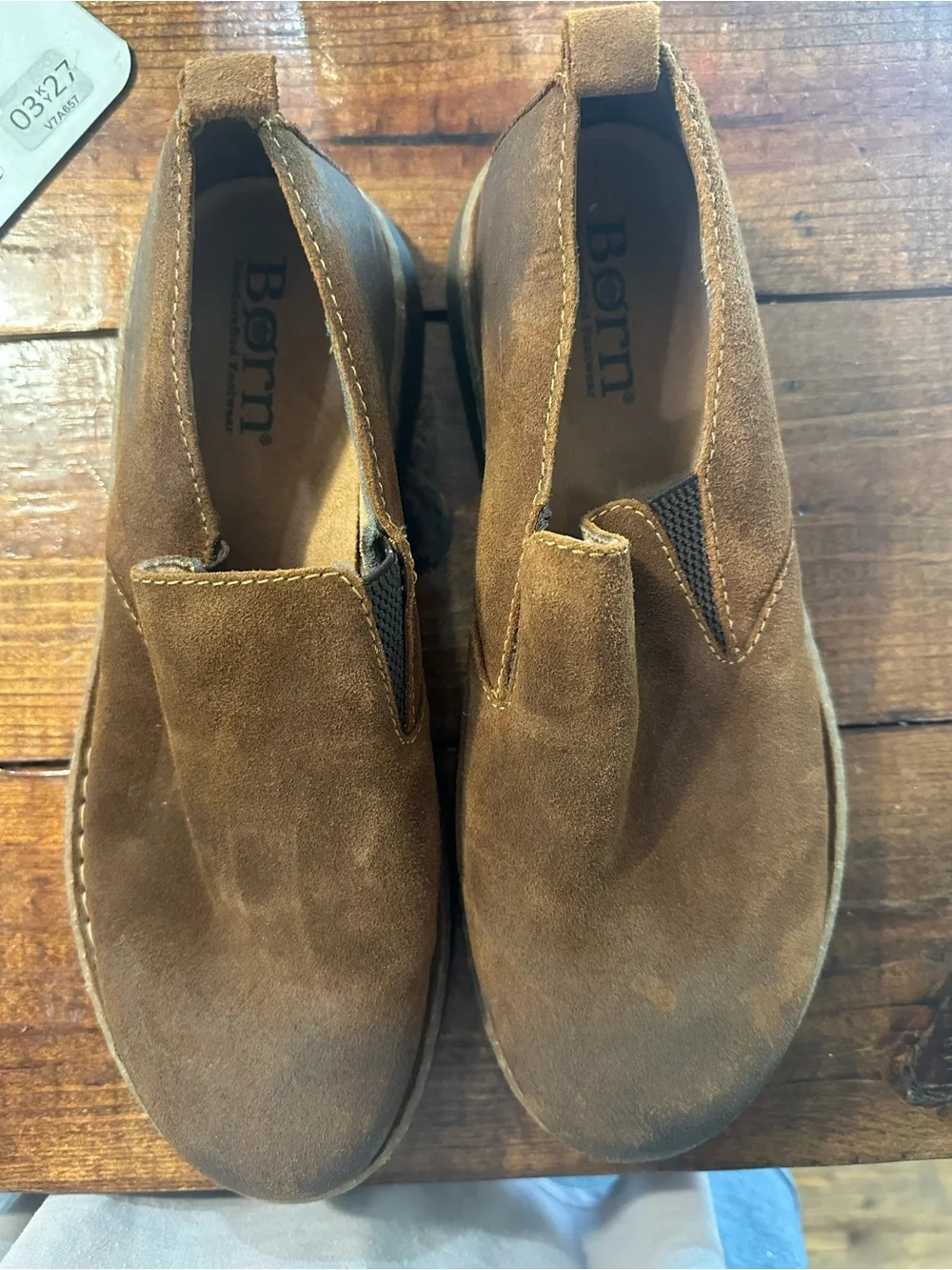 Born Bryson Slip-On Loafer — Brown
